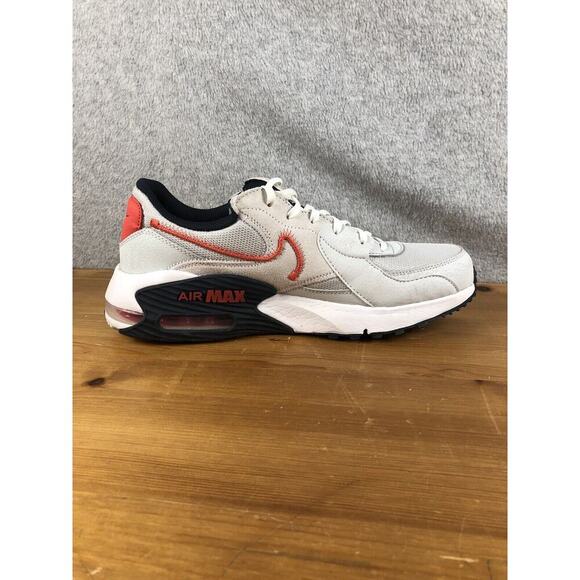 NIKE AIR MAX EXCEE Shoes Mens Size 9.5 Grey Red Running Training Sneaker - Picture 6 of 12